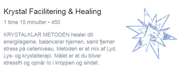 Krystalklar healing og facilitering med lys, lyd og krystaller