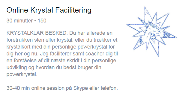Online Krystal facilitering
